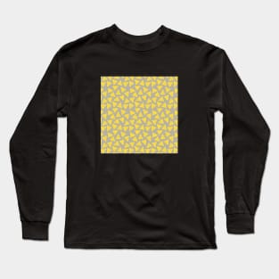 Triangles- yellow Long Sleeve T-Shirt